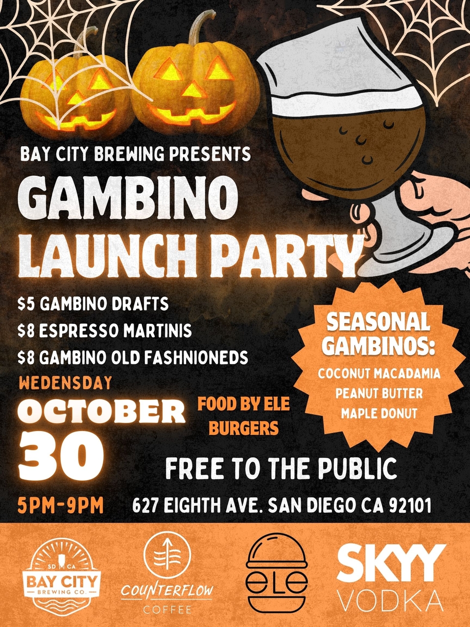 Skyy Vodka and Local Collaborators Elevate San Diego's Craft Beverage Scene at Gambino Launch Party